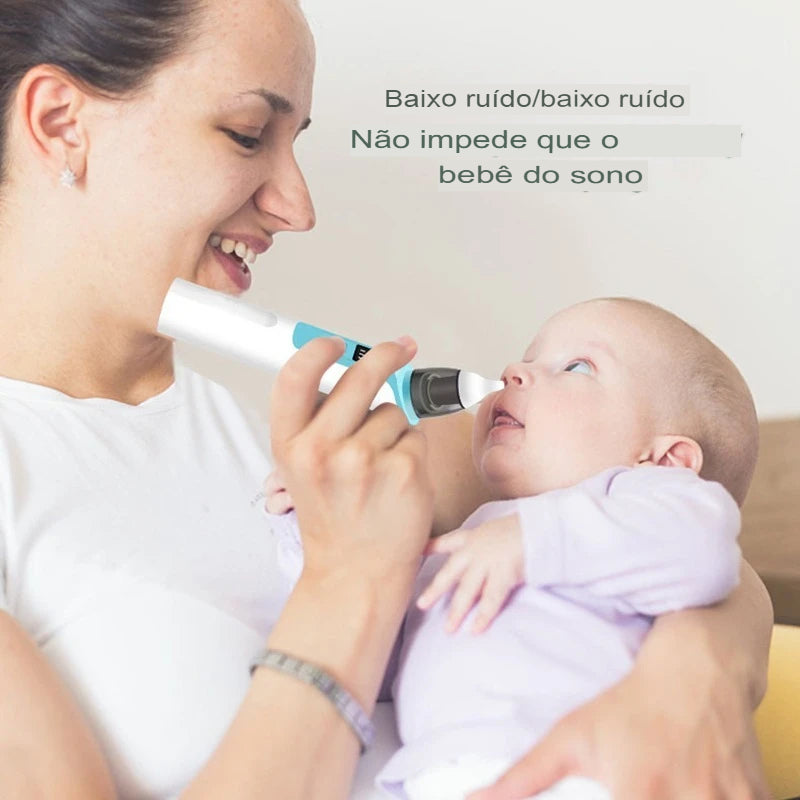 Aspirador Nasal Elétrico para Bebês - Ofertasvaliosas®