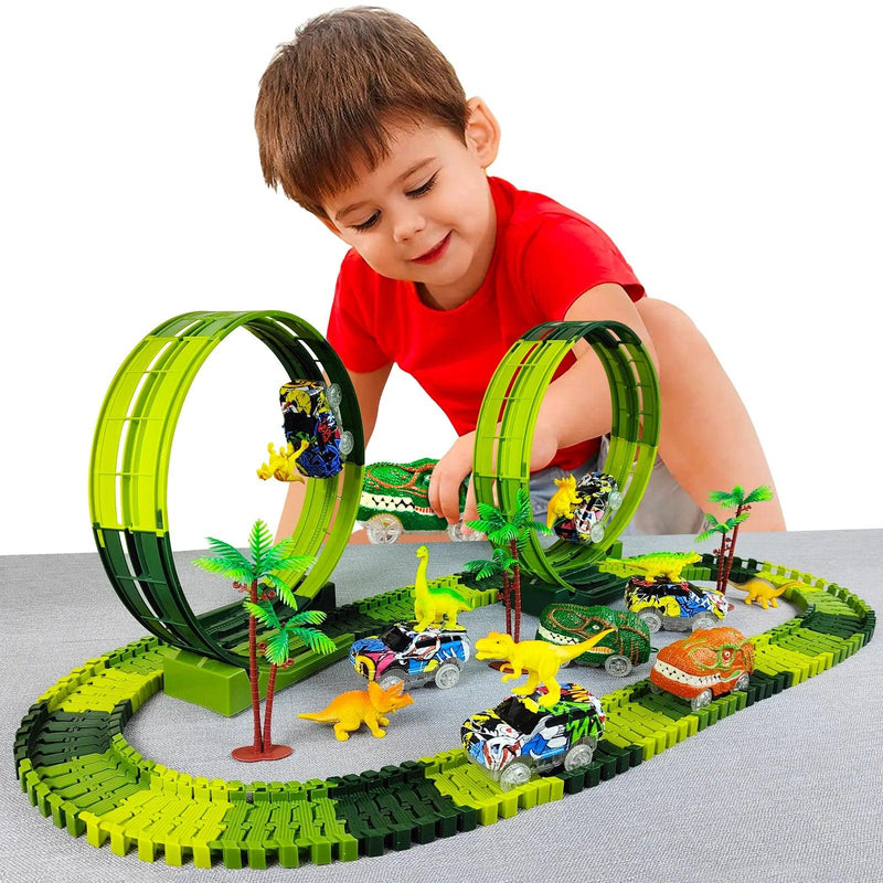 Magic Electric Dinosaur Toy - Estrada de Dinossauro - Ofertasvaliosas