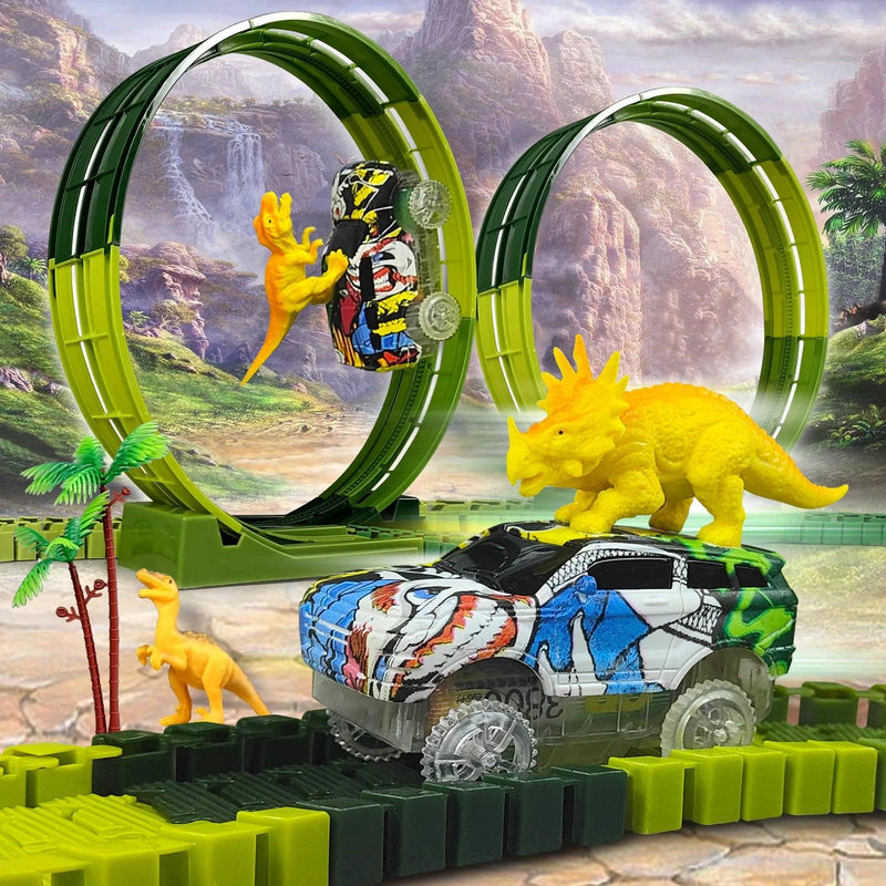 Magic Electric Dinosaur Toy - Estrada de Dinossauro - Ofertasvaliosas