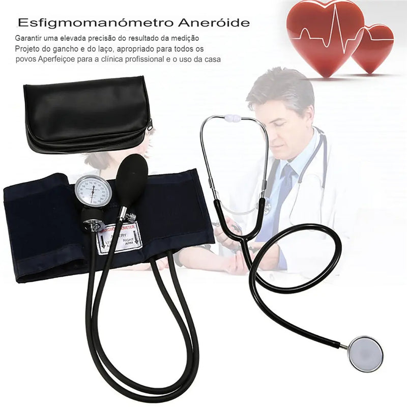 Medidor de Pressão Arterial Manual - Ofertasvaliosas®