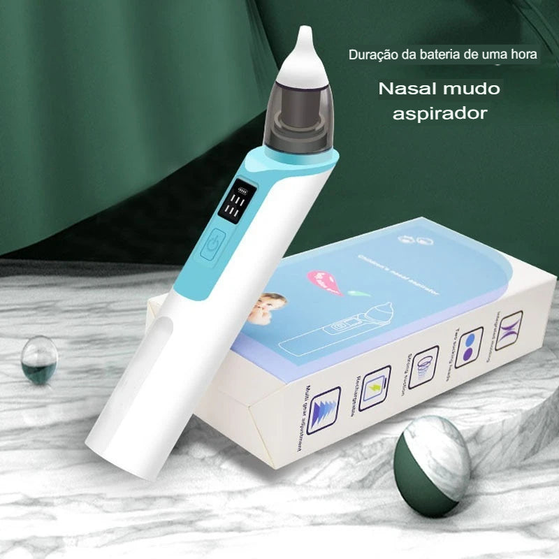 Aspirador Nasal Elétrico para Bebês - Ofertasvaliosas®