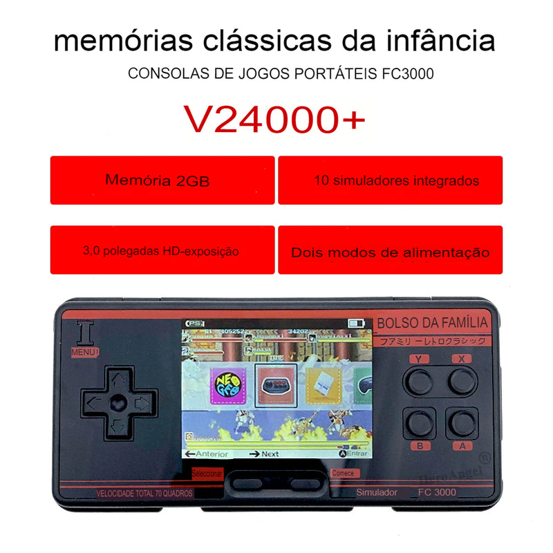 FC3000 V2 Video Game Console - FC3000 V2 Console de Videogame