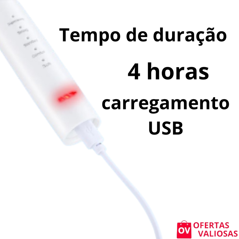 Limpador Dental Sonic©-Removedor de Tartaro, Manchas e Sujeiras Indesejadas