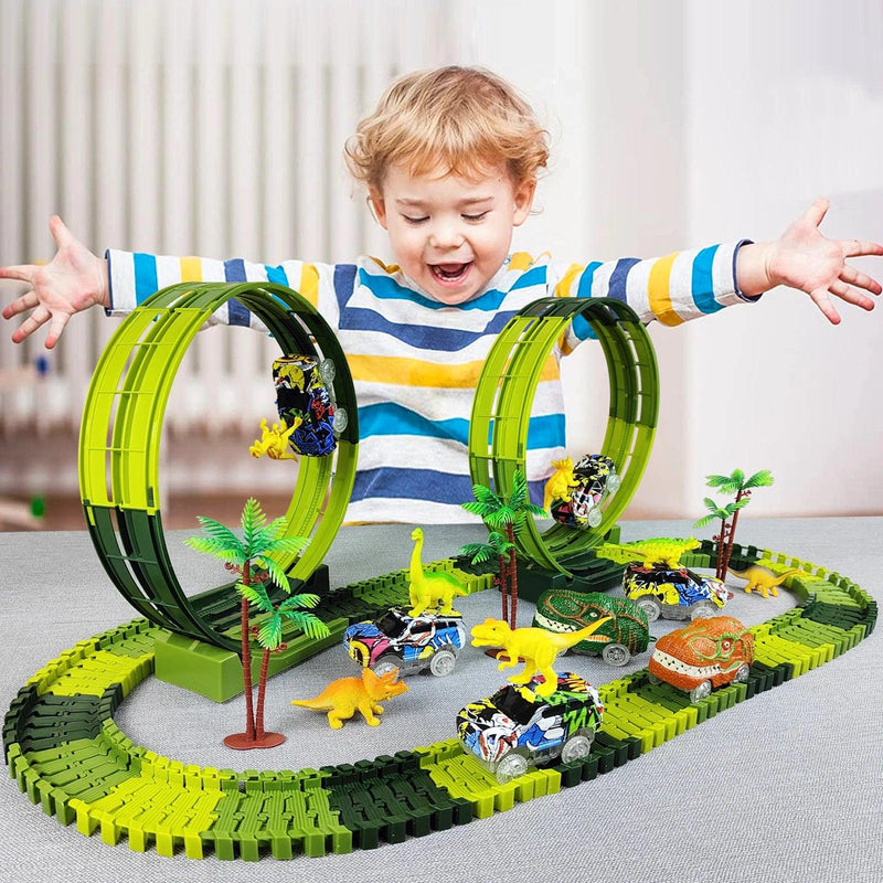 Magic Electric Dinosaur Toy - Estrada de Dinossauro - Ofertasvaliosas