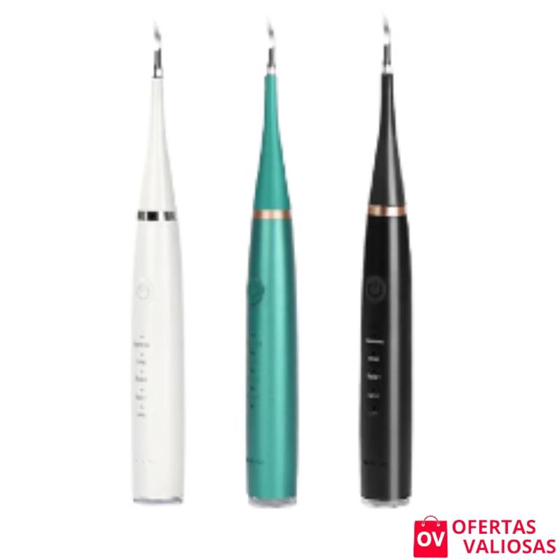 Limpador Dental Sonic©-Removedor de Tartaro, Manchas e Sujeiras Indesejadas