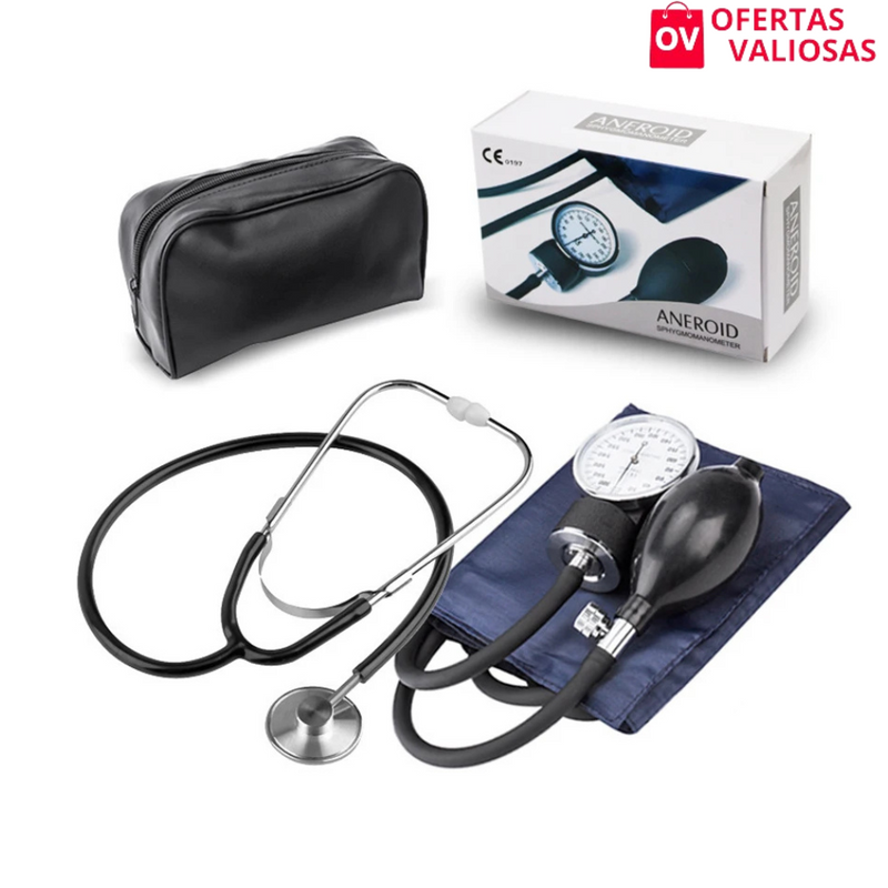 Medidor de Pressão Arterial Manual - Ofertasvaliosas®