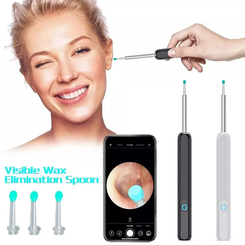 Wireless Smart Visual Ear Cleaner 1080P Ear Stick Otoscope NE3 Ear Wax Removal Tool Earpick Camera Ear Endoscope Ear Clean Kit