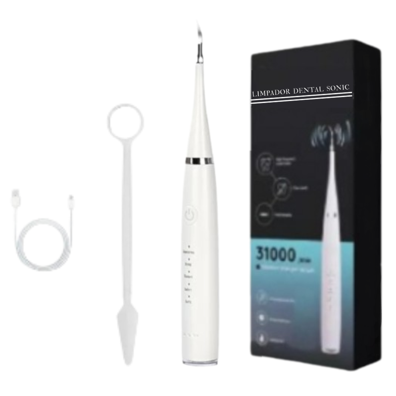 Limpador Dental Sonic©-Removedor de Tartaro, Manchas e Sujeiras Indesejadas